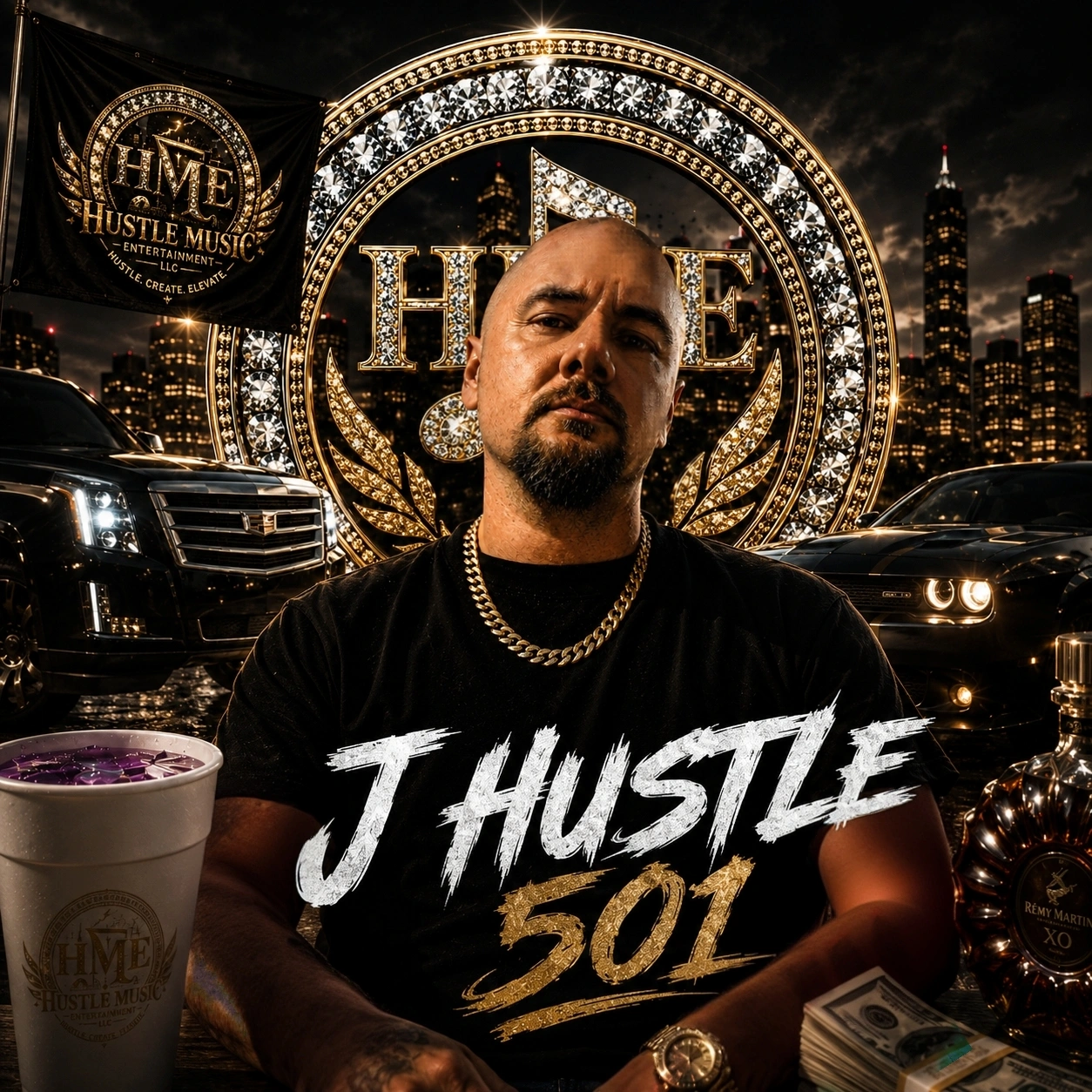 J Hustle 501 artist spotlight photo